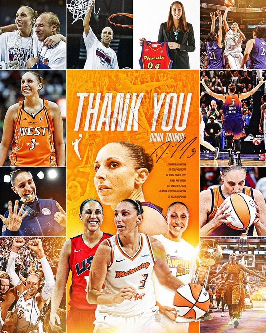 傳奇落幕！WNBA巨星陶樂西宣布退役 結(jié)束20年職業(yè)生涯